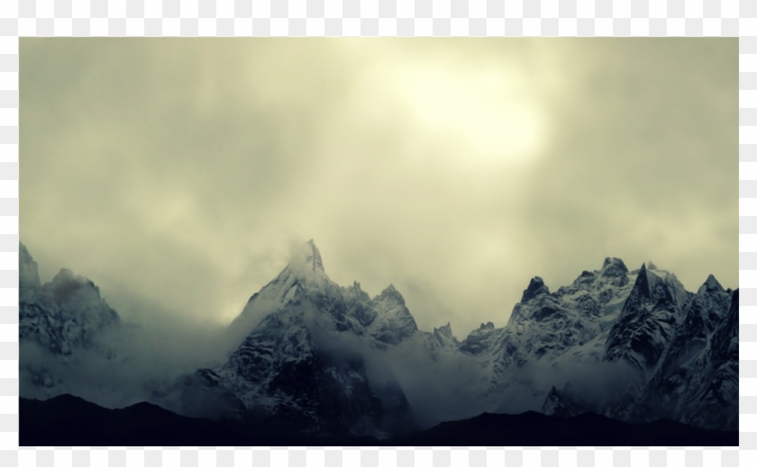 Score 50% - Misty Mountains Clipart