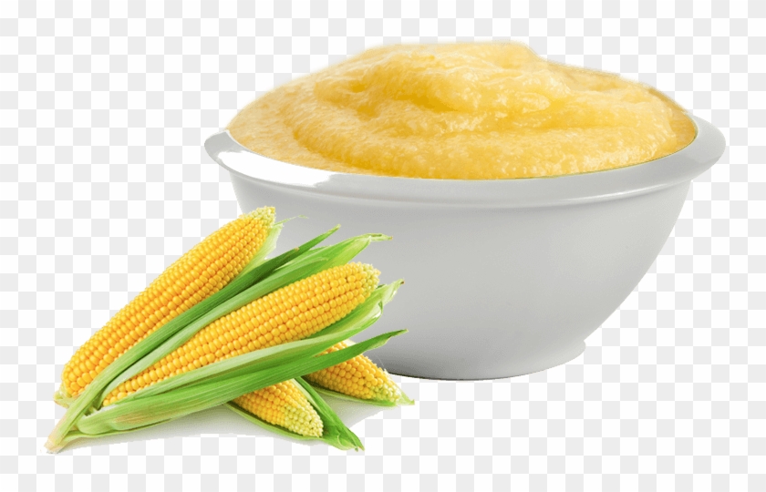 Corn Puree - Corn With White Background Clipart #2104331