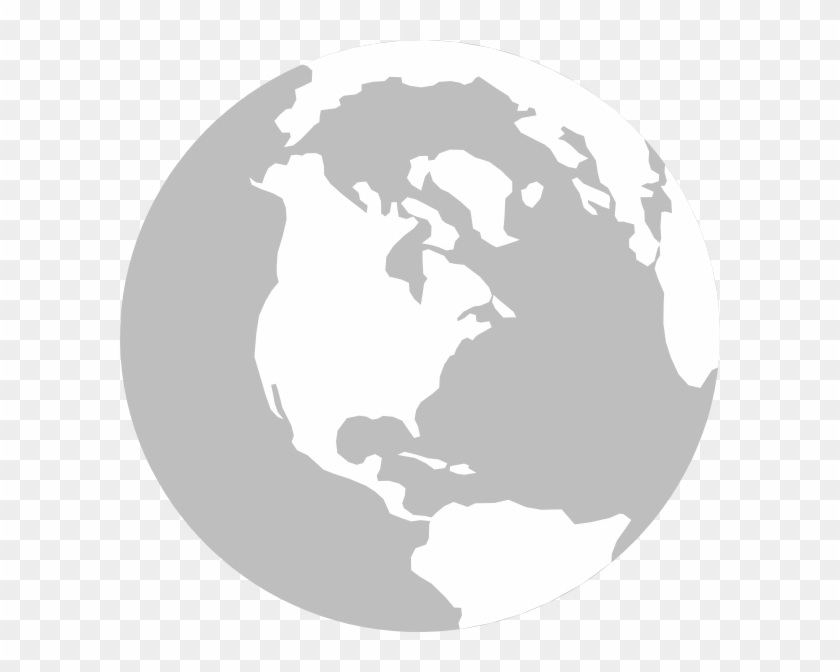 Small - World Map Vector Round Clipart