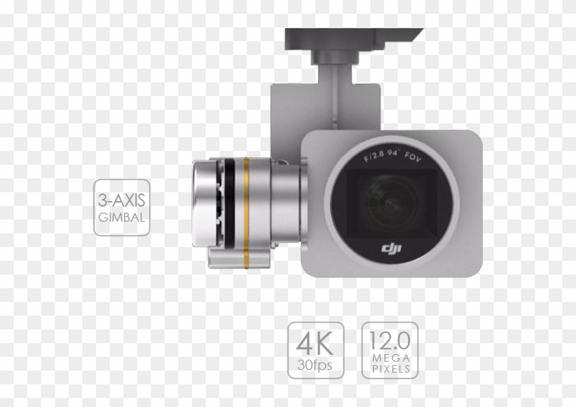 Drones For Cameras - Phantom 3 Professional Camera Clipart #2104437
