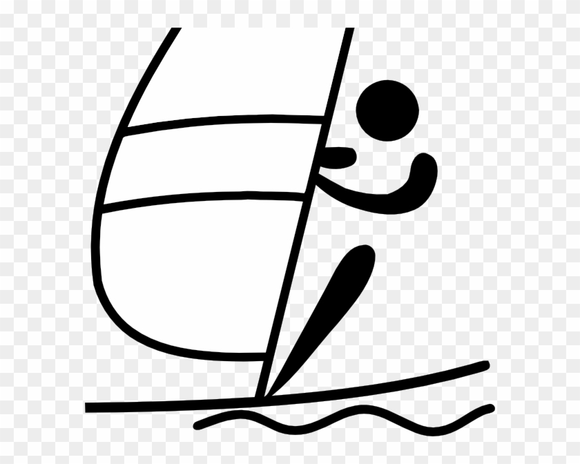 How To Set Use Olympic Sports Sailing Pictogram Svg - Piktogram Sports Clipart