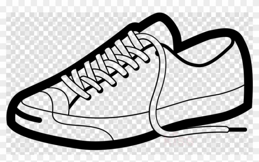 Cartoon Tennis Shoe Clipart Sports Shoes Clip Art - Shoes Clipart Png Transparent Png #2104638