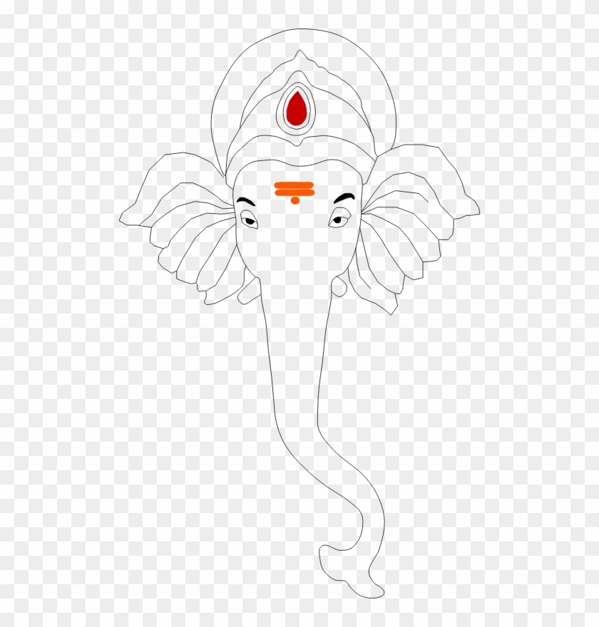 Clipart - Ganesh - Cartoon - Png Download #2104752