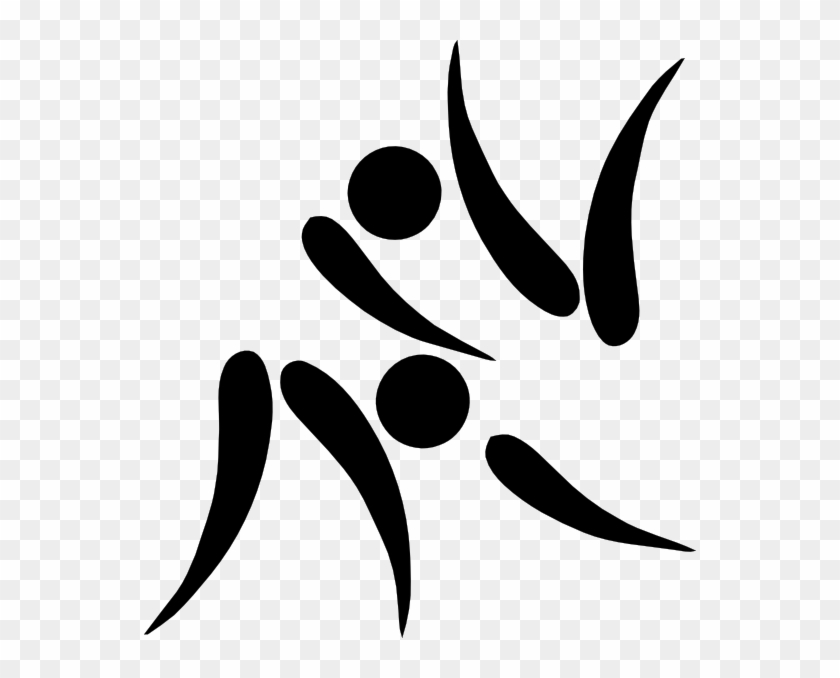 This Free Clip Arts Design Of Olympic Sports Judo Pictogram - Judo - Png Download
