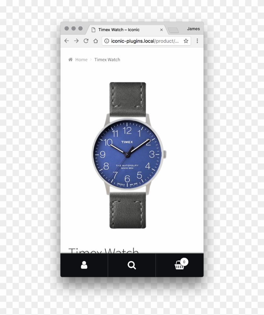 Woocommerce Product Configurator Works Well On All - Analog Watch Clipart