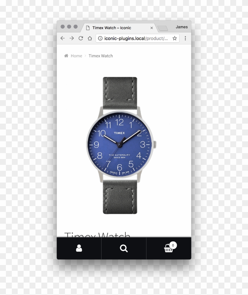 Woocommerce Product Configurator Works Well On All - Analog Watch Clipart #2104886