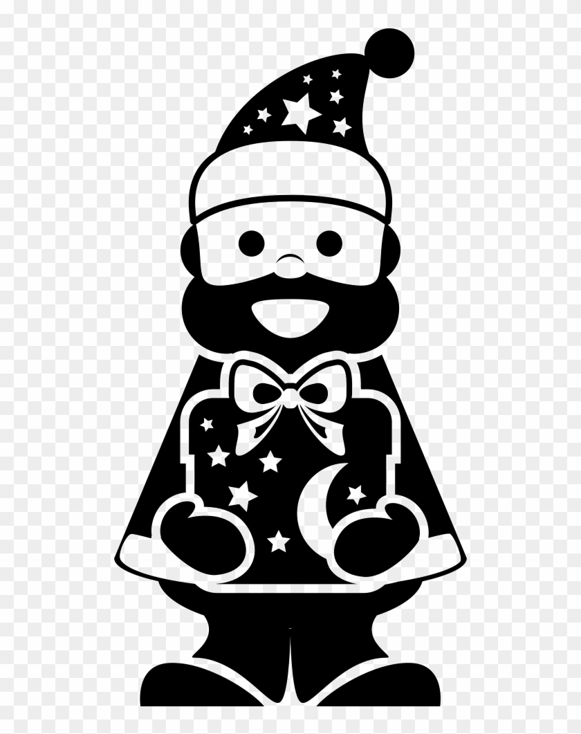 Christmas Santa Comments - Santa Claus And His Reindeers Png Clipart