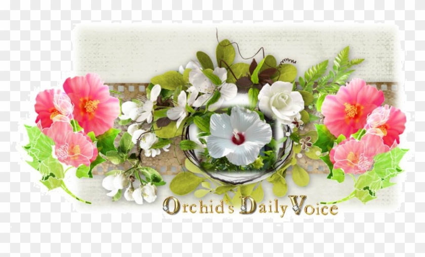 Birthday Flower And Greeting - Artificial Flower Clipart #2106758