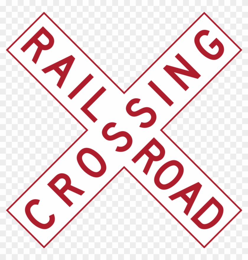 Mutcd R15-1 - Railroad Crossing Sign Clipart