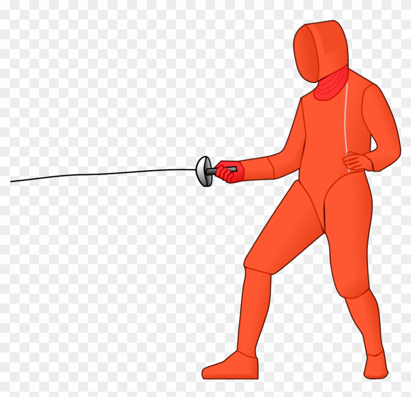 P E Wikipedia - Epee Fencing Target Area Clipart