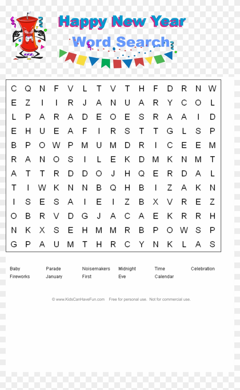 Pin By Evelyn Borum On Coloring Pages - Word Search Clipart #2107378