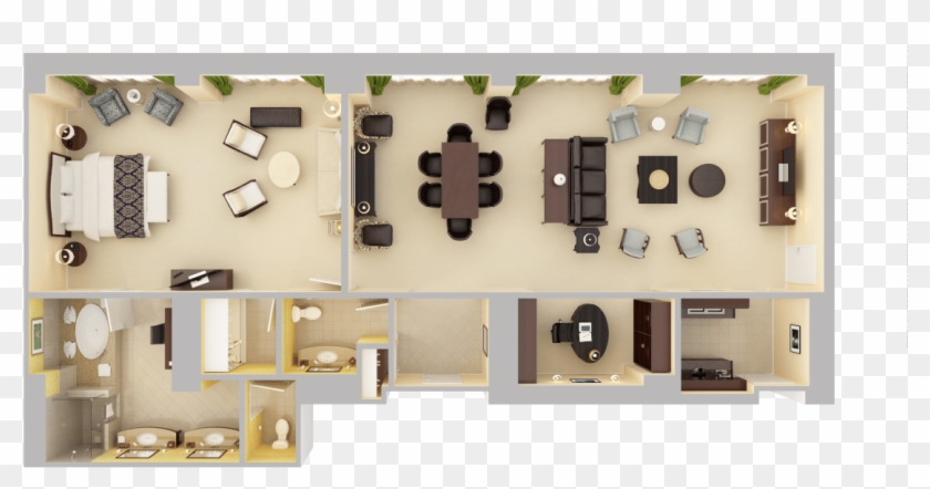 Orlando Executive Suites Near Walt Disney World Hilton Clipart #2107529