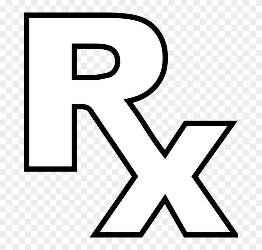 Rx Symbol Png - Medicine Symbol Clipart #2107659
