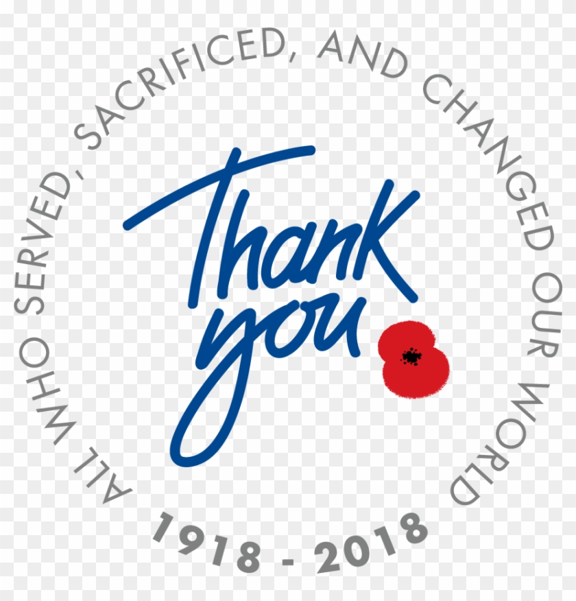 Rbl National 'thank You' Campaign Launched 3rd August - Royal British Legion Thank You Clipart