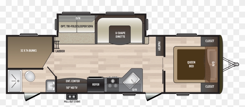 Barton Lake Rv Sales & Service Is Now Renting Trailers - Keystone Hideout 28bhs Clipart #2107941