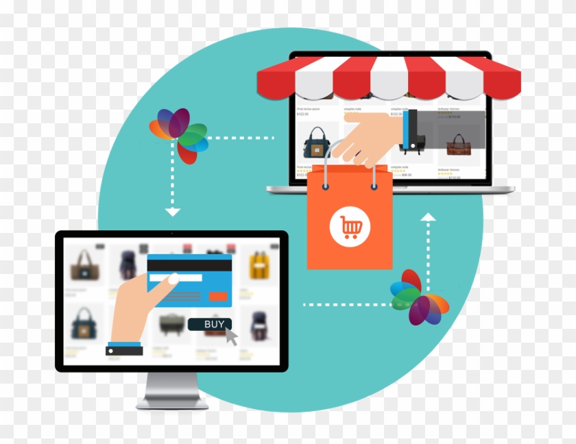Fast U0026 Secure Portal Which Let You Focus On Sales - E Commerce Websites Development Banner Clipart