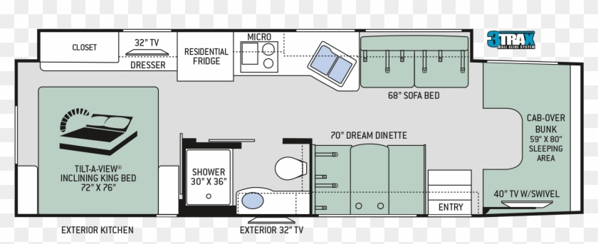 2019 Magnitude Sv34 Floor Plan - Floor Plan Clipart