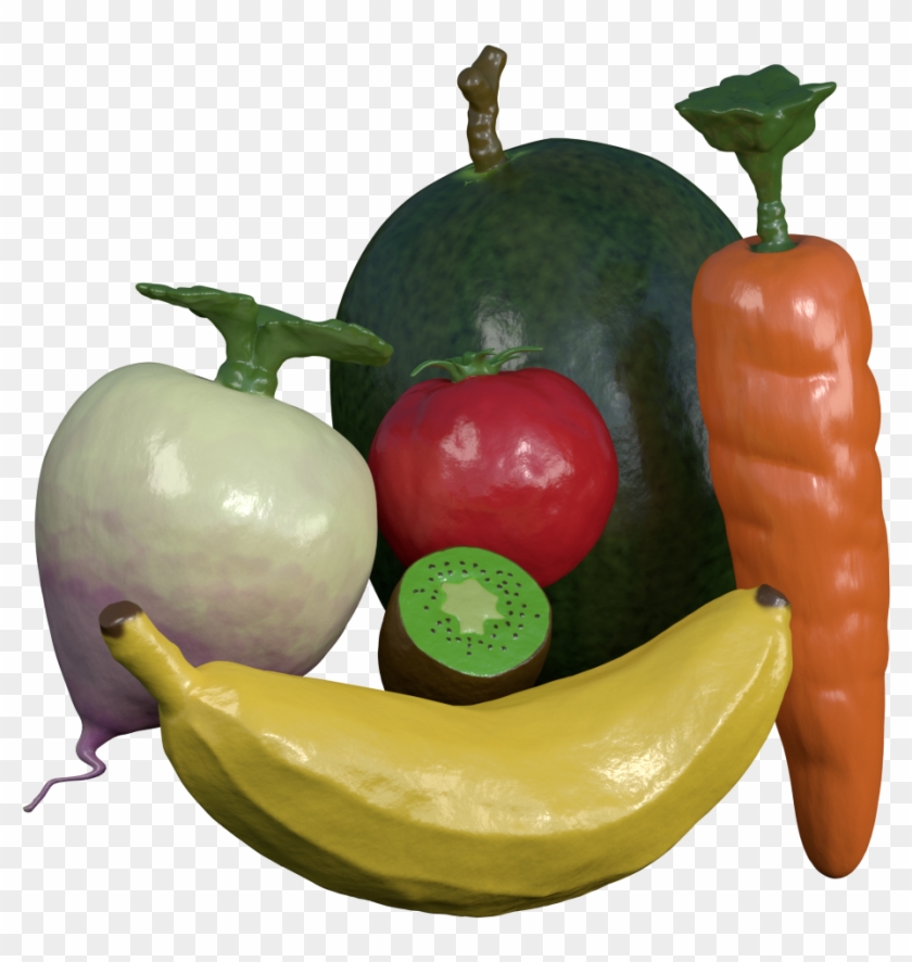 Fruit N Veg - Bell Pepper Clipart #2108127