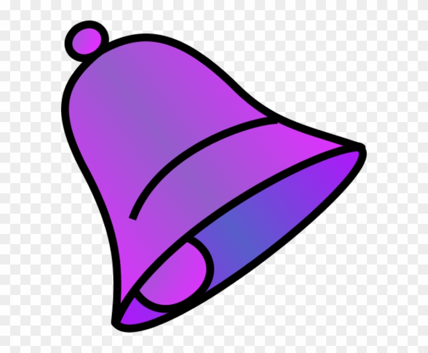 Bell Clip Art Bell Clipart Photo Niceclipart - Purple Christmas Bell Clip Art - Png Download #2108470