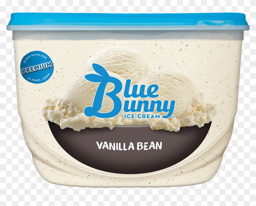 Blue Bunny Double Strawberry Swirl Clipart