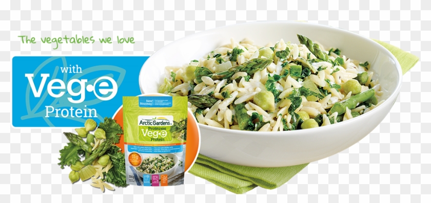 Veg-e Orzo Et Pois Chiches Verts - Arctic Gardens Vege Clipart