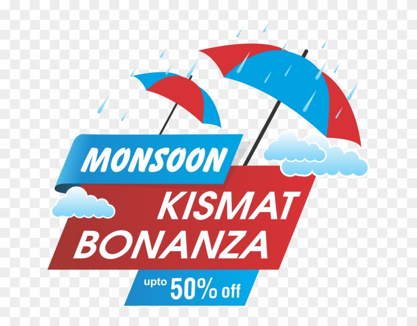 Monsoon Offer Assured Up To 50% Discount - Monsoon Bonanza Png Clipart