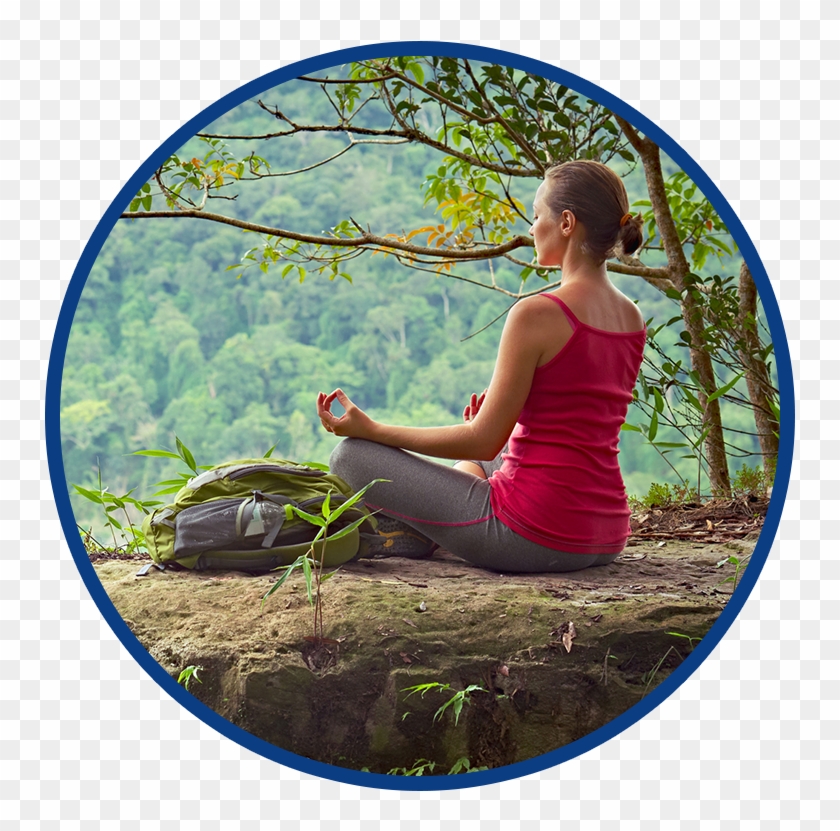 Integrative Healing Arts Practitioner - Sitting Clipart