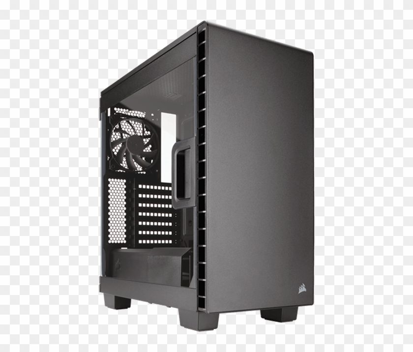 Tower Case Pc Corsair Black Case Clipart Pikpng