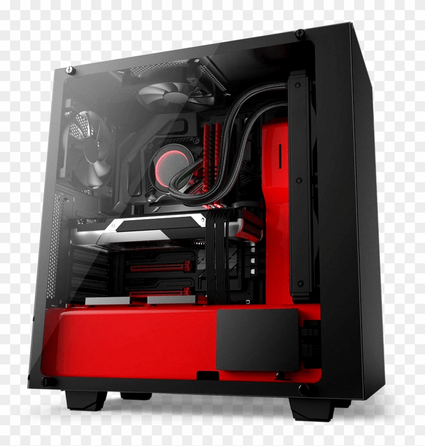 Stream - Nzxt S340 Elite Black Clipart #2109546