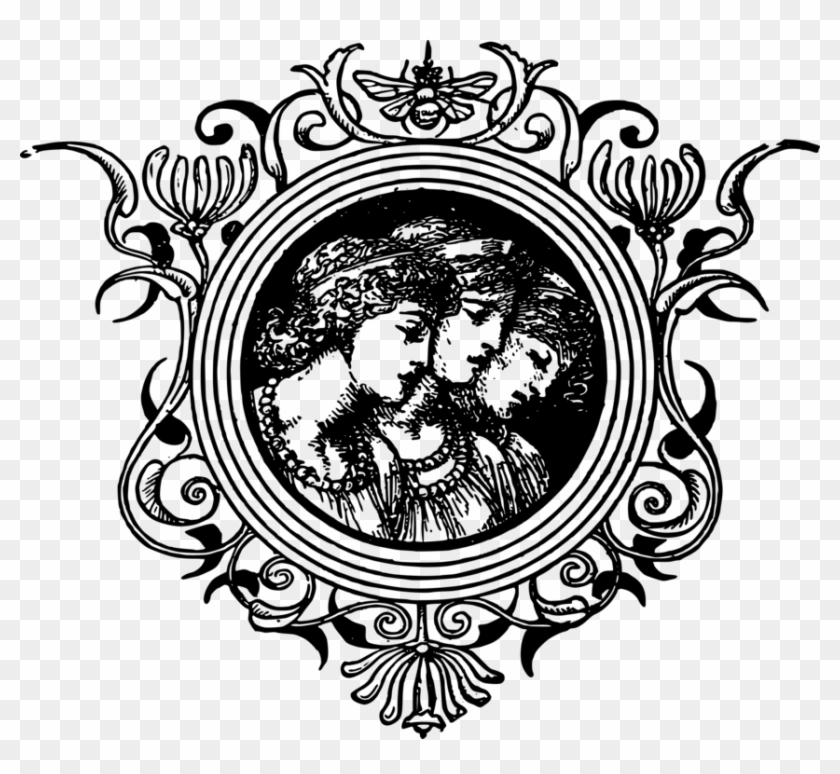 Floral Design Flower Borders And Frames Ornament Picture Clipart #2110628