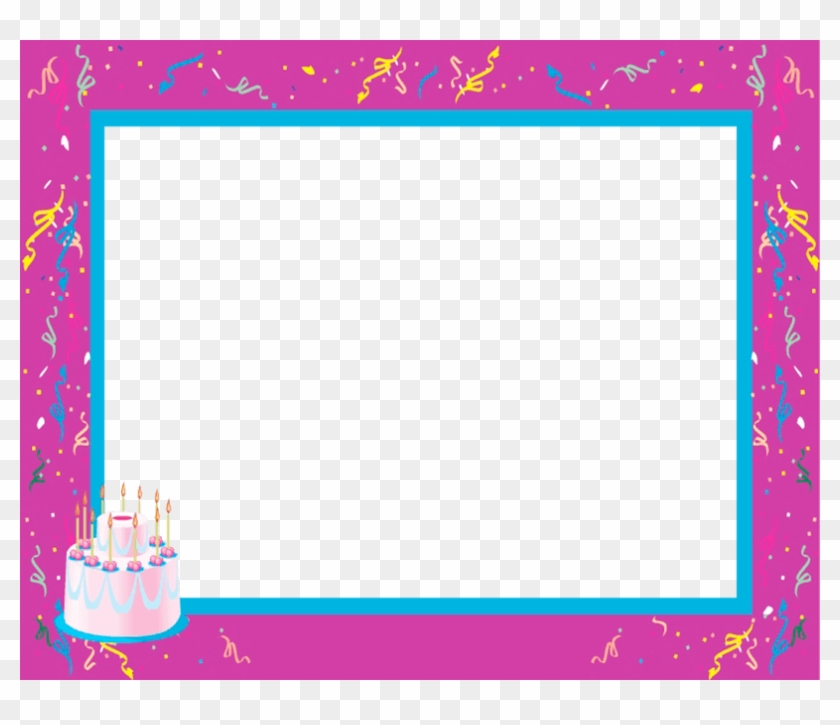 Birthday Frame Png Clipart #2110875