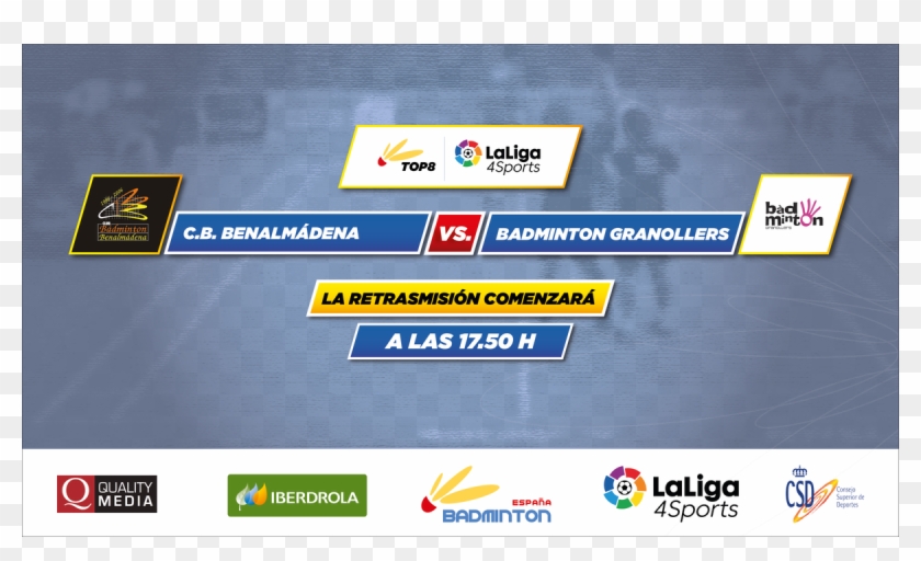 Bádminton España On Twitter - La Liga Clipart