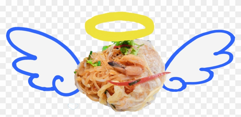 The Best Pad Thai Angel In Bangkok, Thailand By Love - Pancit Clipart #2111237