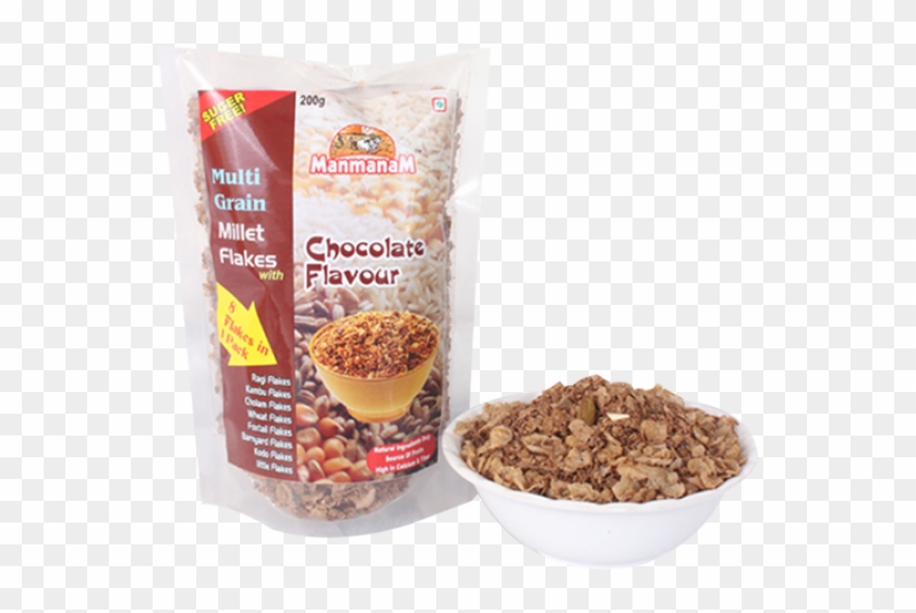 Millet Flakes Chocolate Flavour - Whole Grain Clipart #2111547