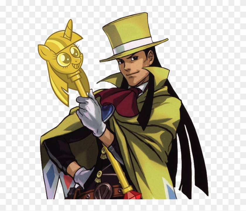 Ace Attorney, Hat, Human, Safe, Top Hat, Twilight Scepter, - Valant Gramarye Ace Attorney Clipart #2111668