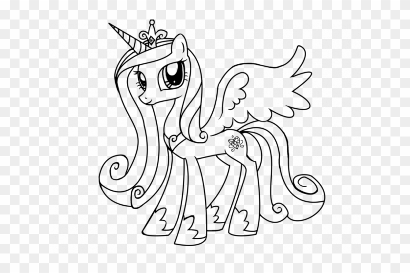 Last Viewed Post - Mlp Coloring Pages Princess Cadence Clipart
