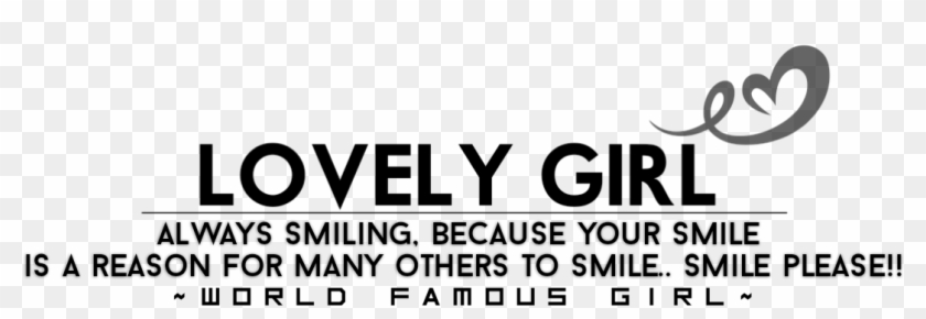 Picsart Text Png Hd For Girl , Png Download - Black-and-white Clipart