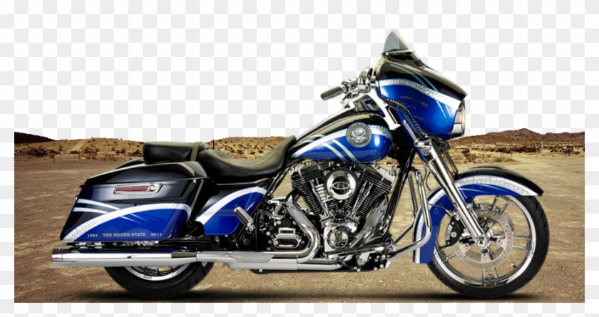 Custom Harley Davidson Bike - Cruiser Clipart #2112638