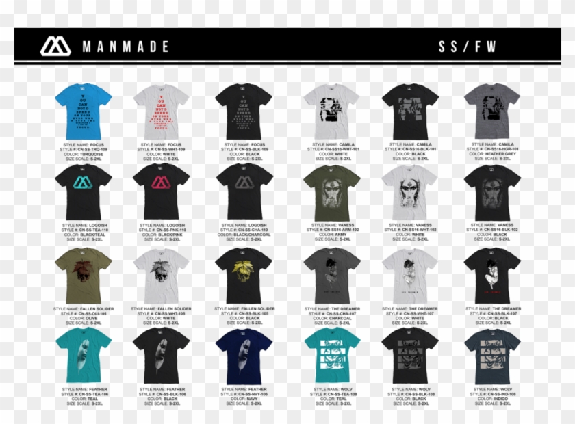Manmade Apparel Linesheet Nick Smith Menswear Clipart #2112832
