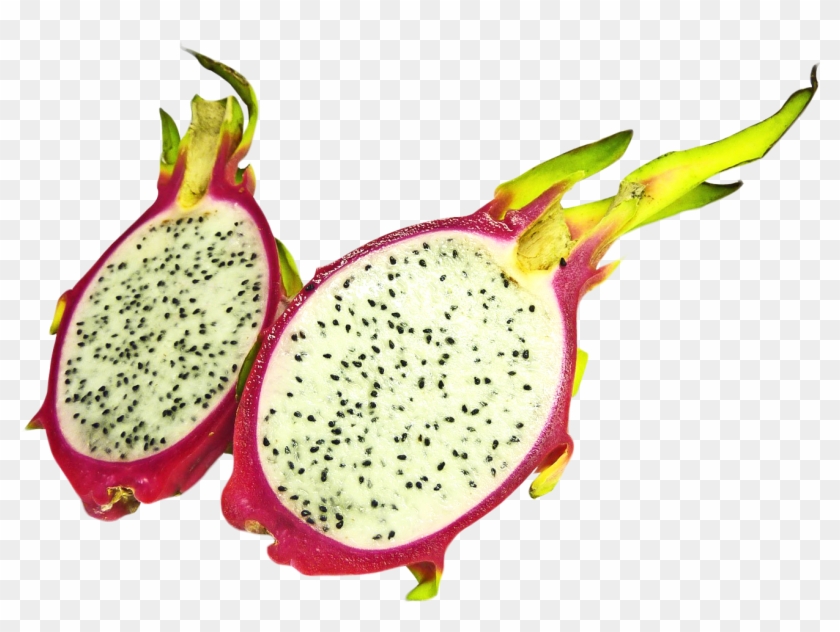 Two Half Dragon Fruit - Dragon Fruit Transparent Clipart #2113537