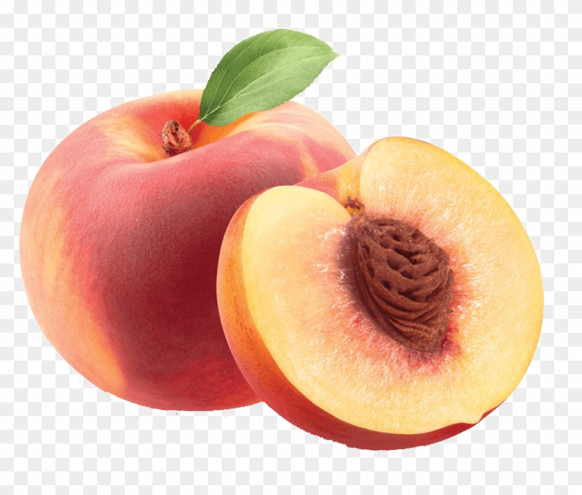 Peach Png Free Background - Seeds Inside The Fruit Clipart