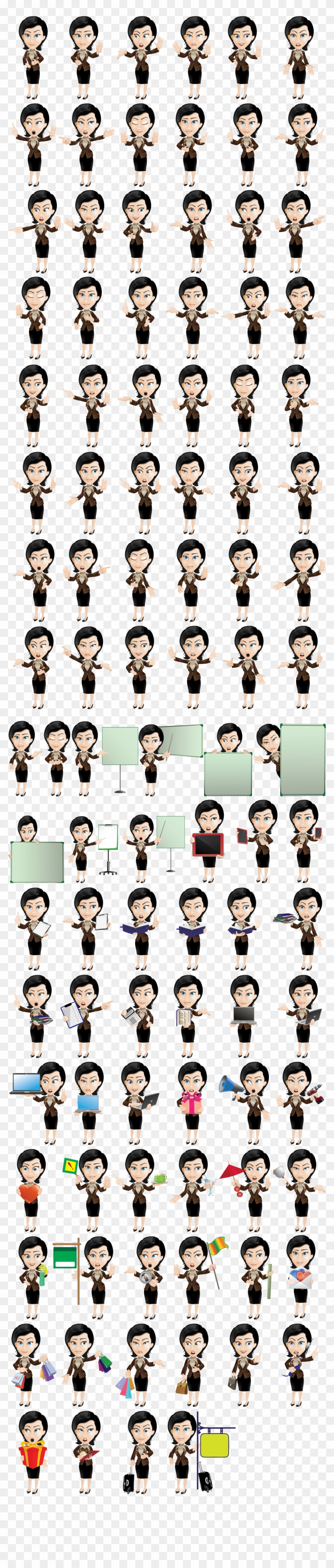 100 Professionally Characters - 低 血糖 症状 Clipart