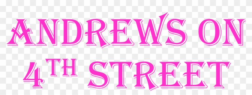 Andrew's On 4th Street Inc - Calligraphy Clipart #2114335