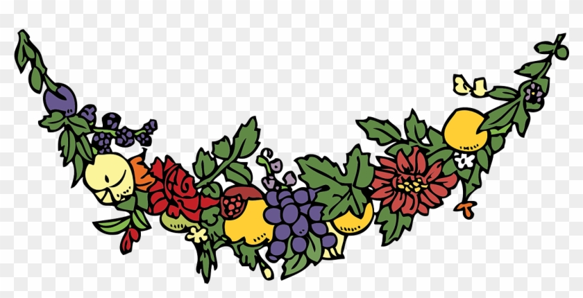Fruit Border Clip Art - Png Download