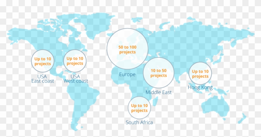 Visioglobe World Map - Free Interactive World Map Clipart #2114844