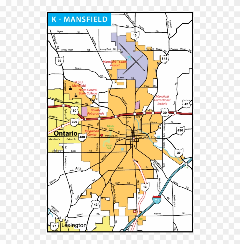 Mansfield - Atlas Clipart #2114928