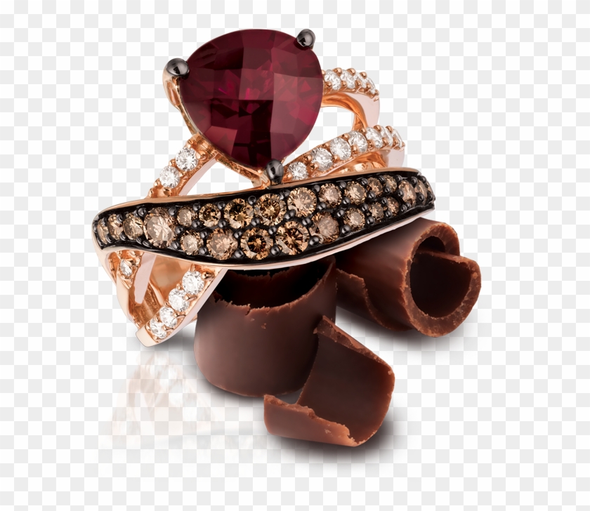 In Every Le Vian® Design, You See The Rarity And Cut - Chocolate Rings Jewellery Design Png Transparent Clipart