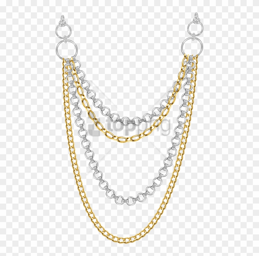 Free Png Jewelry Png Image With Transparent Background - Transparent Background Gold Chain Png Clipart #2115604