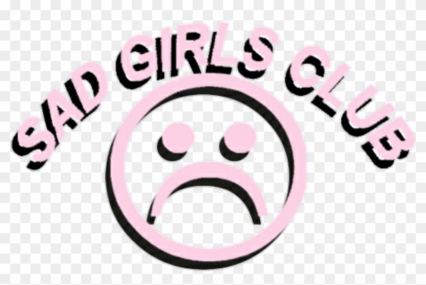 #sad #girl #club #layout #png #tumblr - Sad Girl Club Png Clipart
