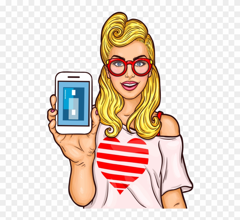 Pop Art Girl Png Clipart #2115814